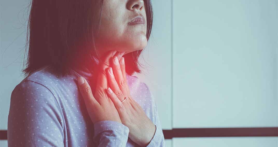 Que faire en cas de maux de gorge ?
